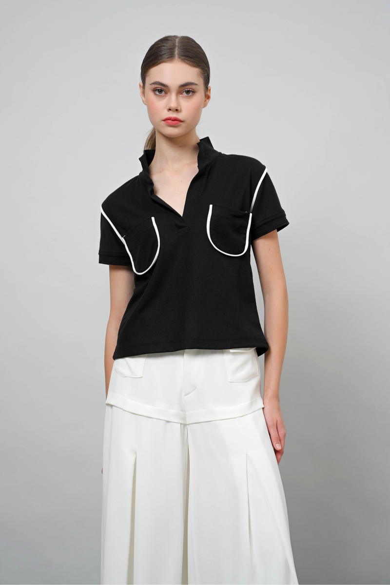 Adrina Polo Shirt Black